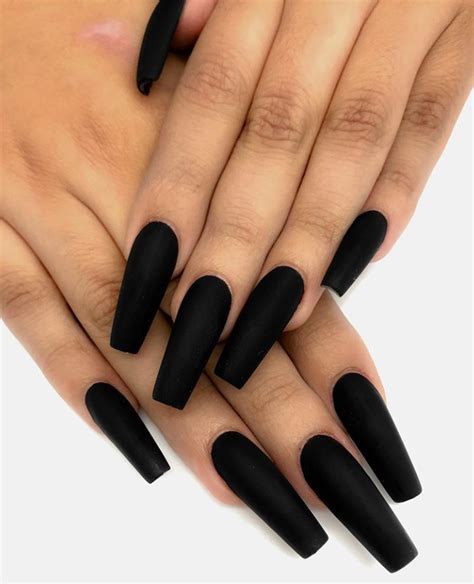 black coffin nails